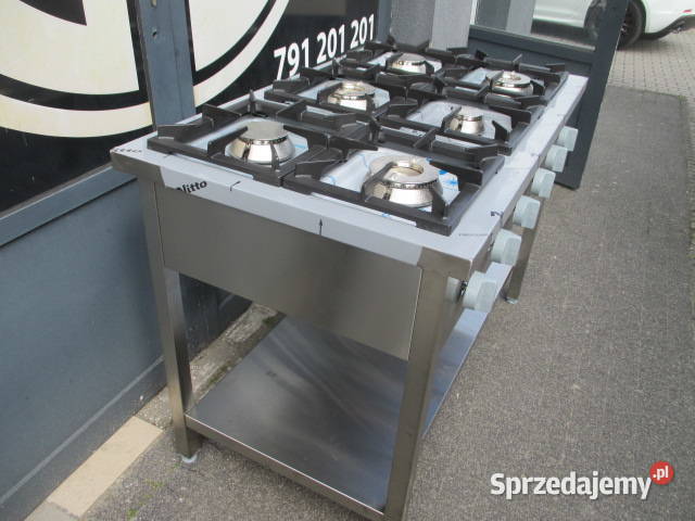Kuchnia Gazowa 6palnikowa STALGAST 6 Polowa wielkopolskie sprzedam