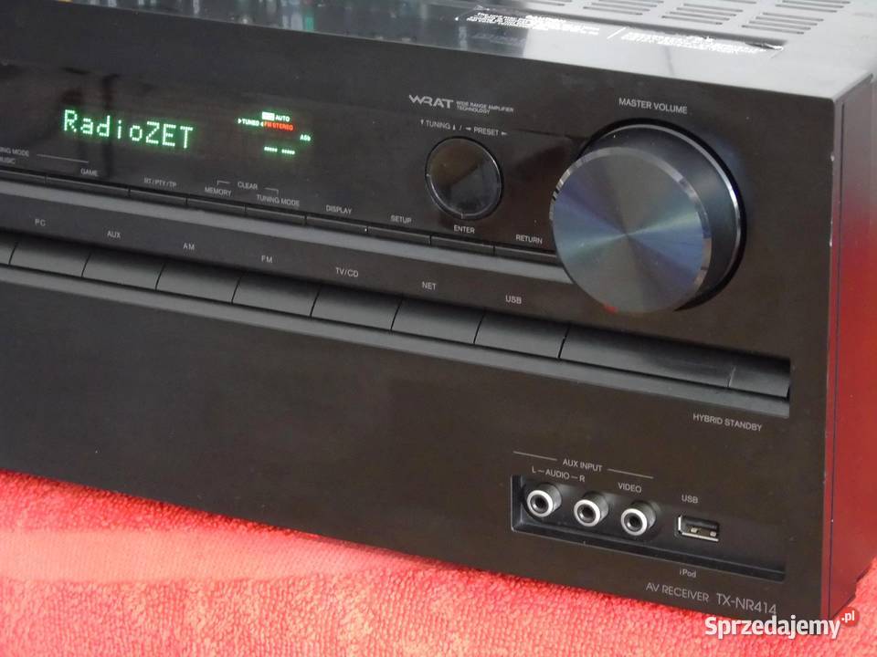 Amplituner Onkyo TX414 pilot sprawny USB mp3