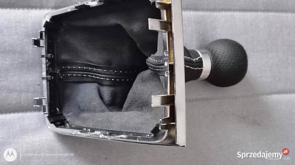 Mieszek i gałka kasety zmiany biegów vw 6 biegow Lubin