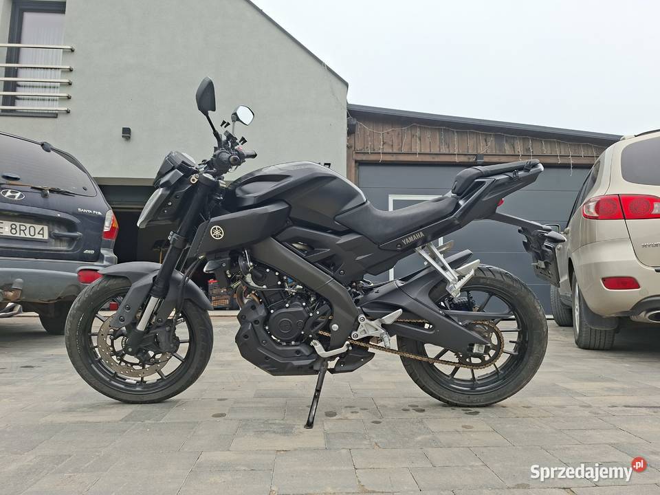 Yamaha mt125 2017 Yamaha Dziechowo