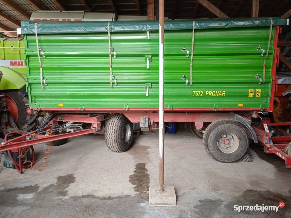 Przyczepa PRONAR T672 nieuszkodzony Tarnów sprzedam