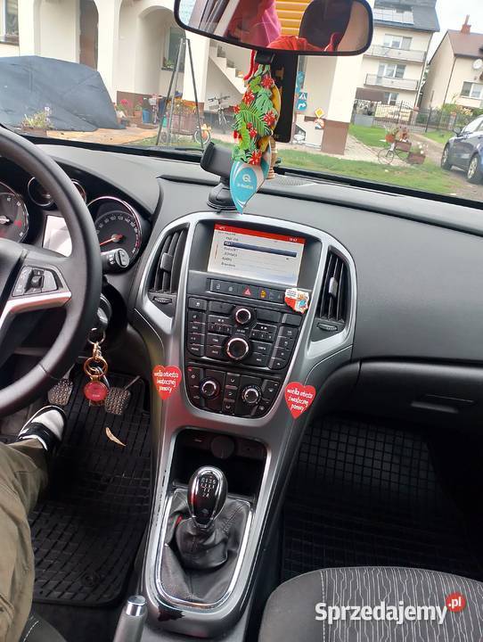 Opel Astra J 2015 r 16 MPI benzyna gaz benzyna+LPG Motoryzacja Garwolin