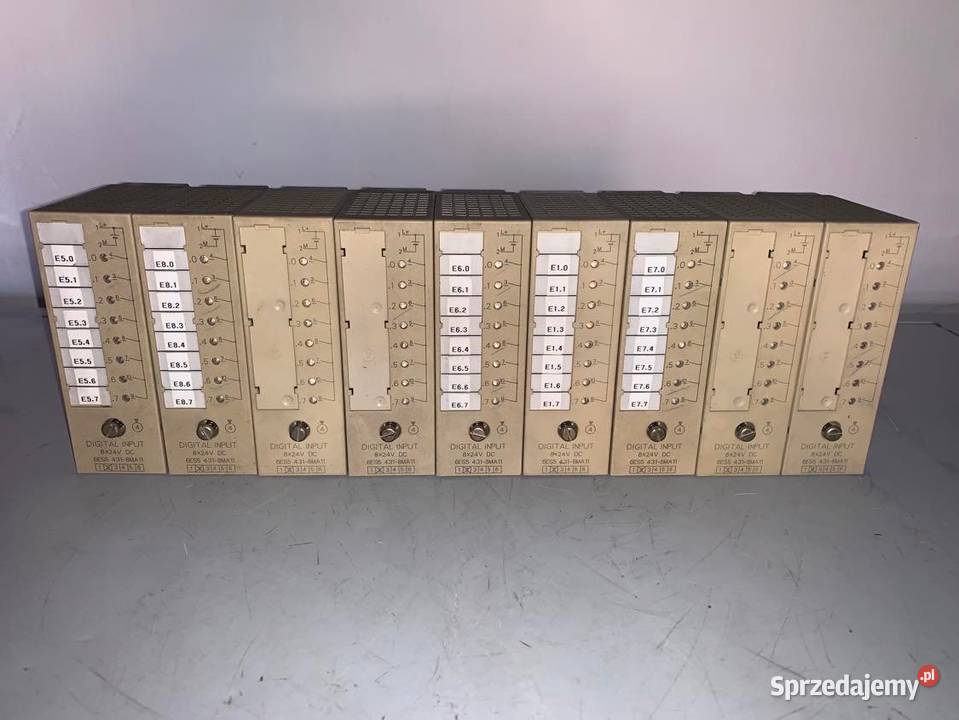 Digital Input 8x24V DC 6ES5 4318ma11 Simatic S5 Warszawa