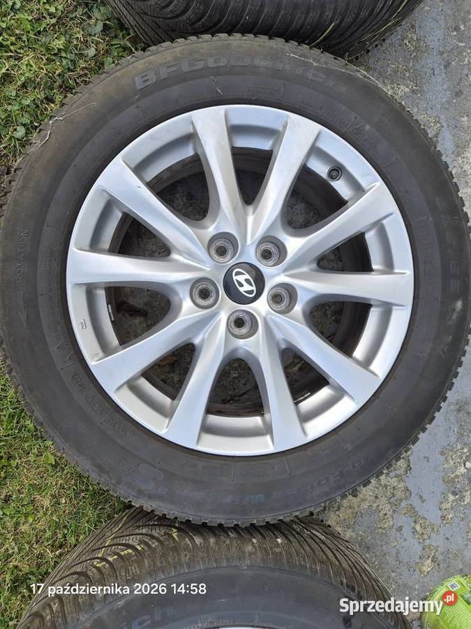 Felgi Mazda Kia Hyundai 17 75J ET50 5x1143 otwór Potok Wielki