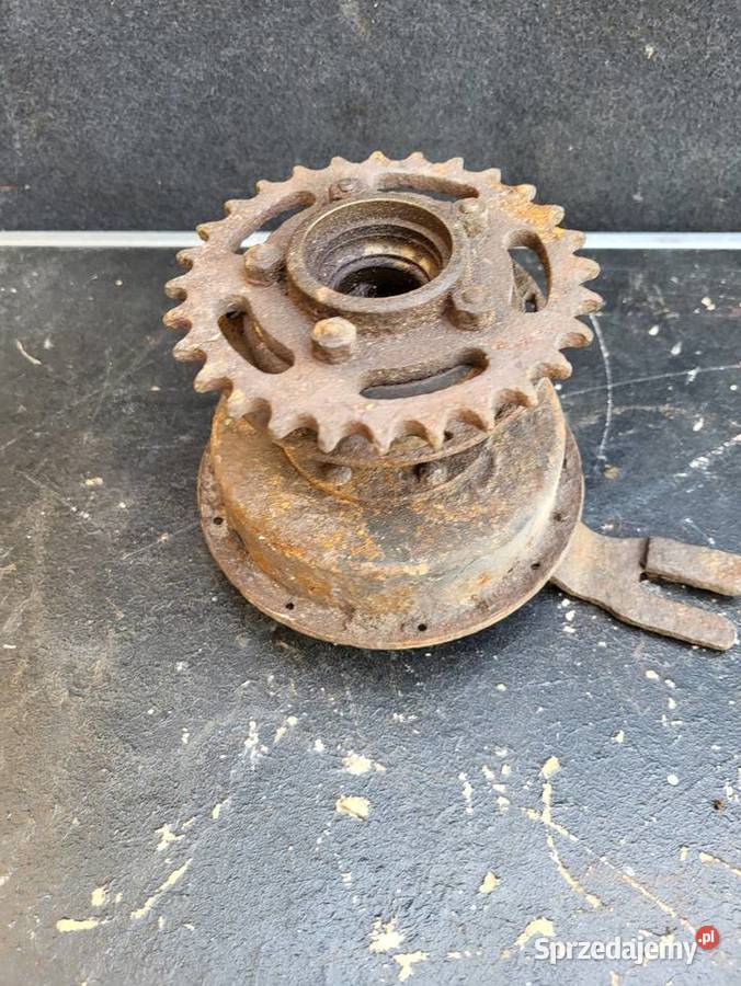 ZĘBATKA PIASTA HAMULEC NSU QUICK 98 NSU SACHS Zębatki napędowe Części i akcesoria motocyklowe Rybnik