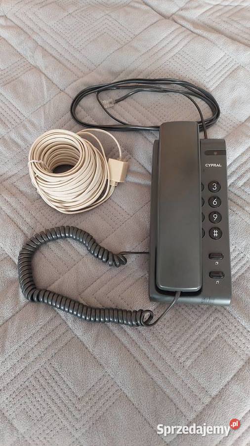 CYFRAL telefon stacjonarny Made in Poland Telefony przewodowe Tychy