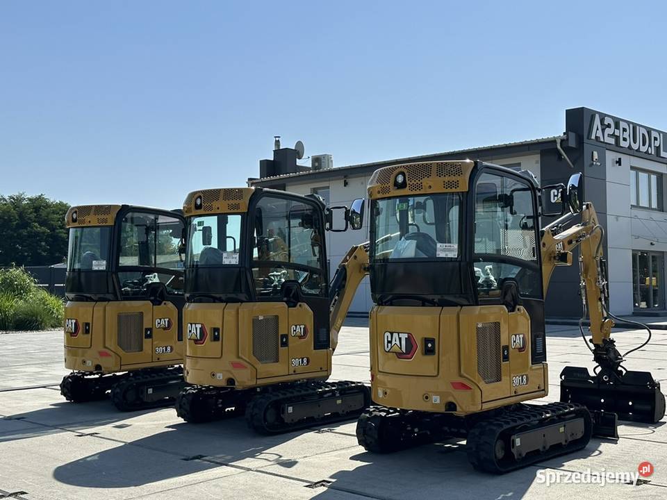 FABRYCZNIE NOWA MINIKOPARKA CATERPILLAR 3018 Tuliszków sprzedam