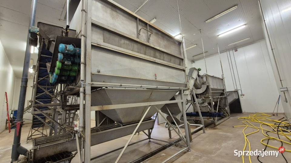 Kompletna linia do produkcji frytek Hydrocutting