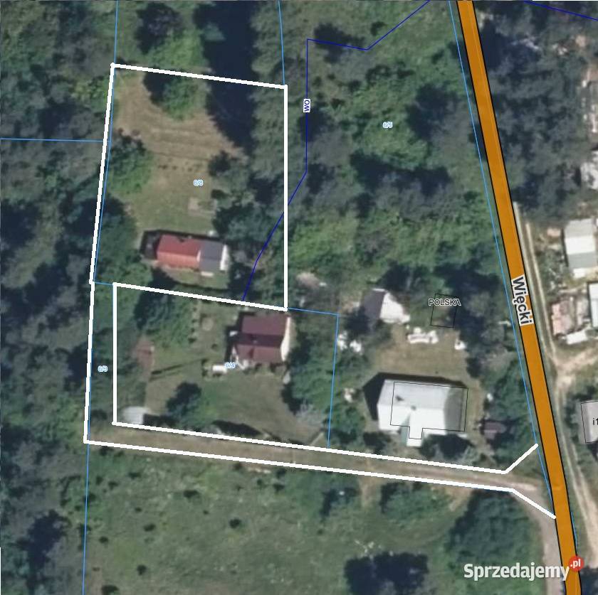 Działka budowlana 1369m2 zabudowana pod lasem 246zł/m2 Kiełkowice