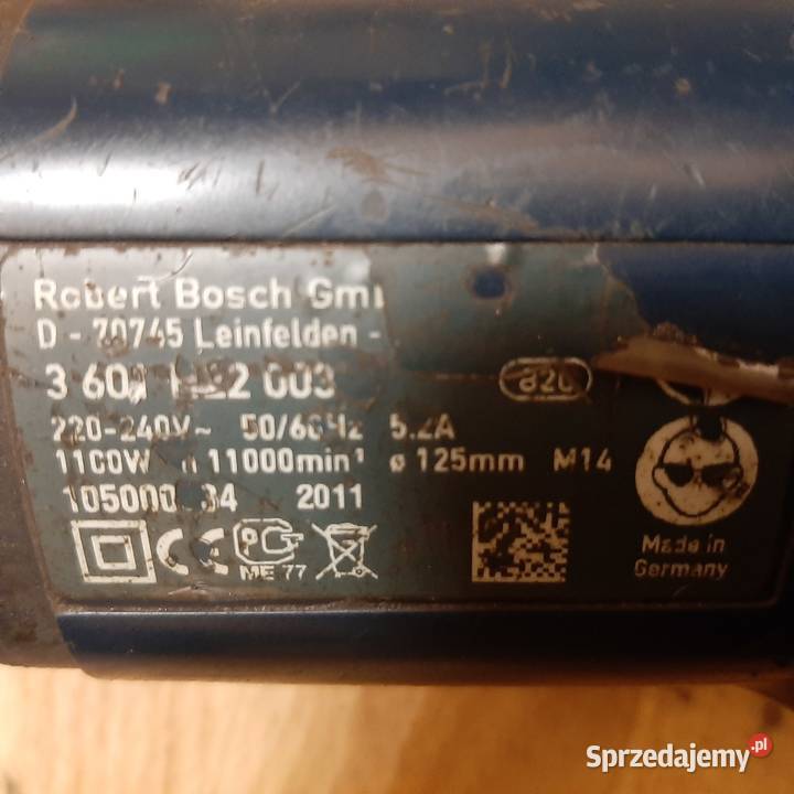 stojan bosch szlifierka kontowa GSW1100 Rzeszów