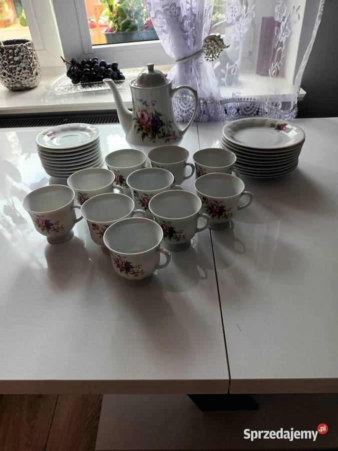Mam sprzedaż zestaw kawowy porcelana Chodzież Malbork