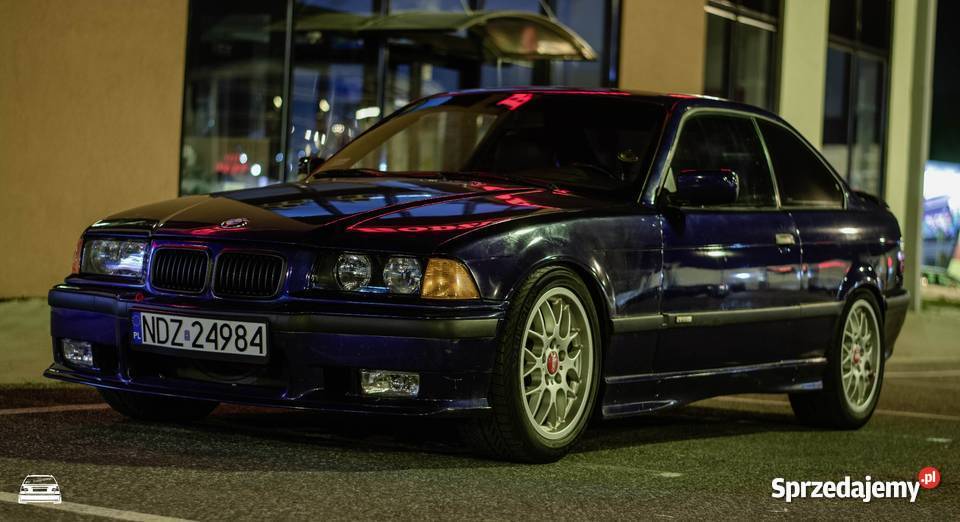 BMW E36 COUPE 325i 25L M50B25 192 Bogata wersja nieuszkodzony Seria 3 Łódź