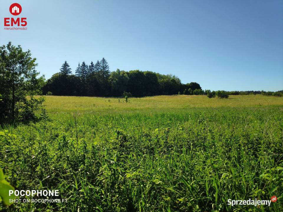Grunt 1750m2 Rożyńsk Wielki warmińsko-mazurskie