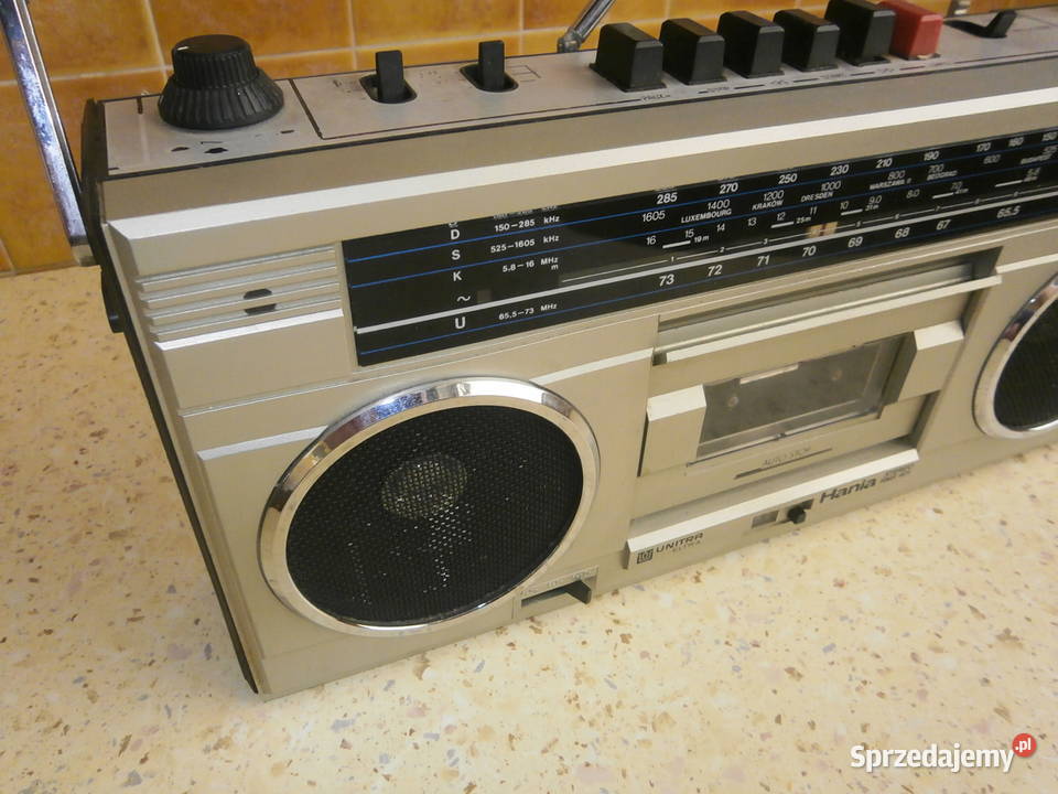Radiomagnetofon UNITRA HANIA RMS 401 sprawny do Audio Łódź sprzedam