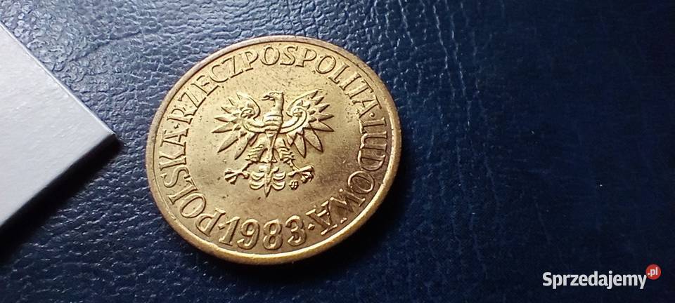 Stare monety 5 złotych 1983 PRL Polska cudo
