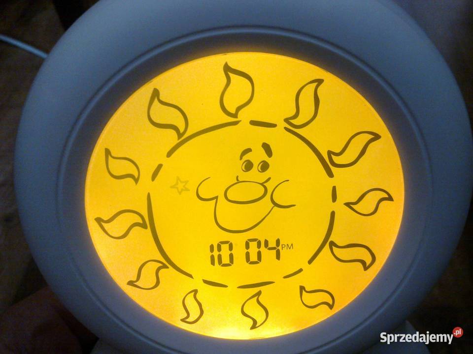 GroClock Zegar Lampka Dzieci do nauki Snu Czasu
