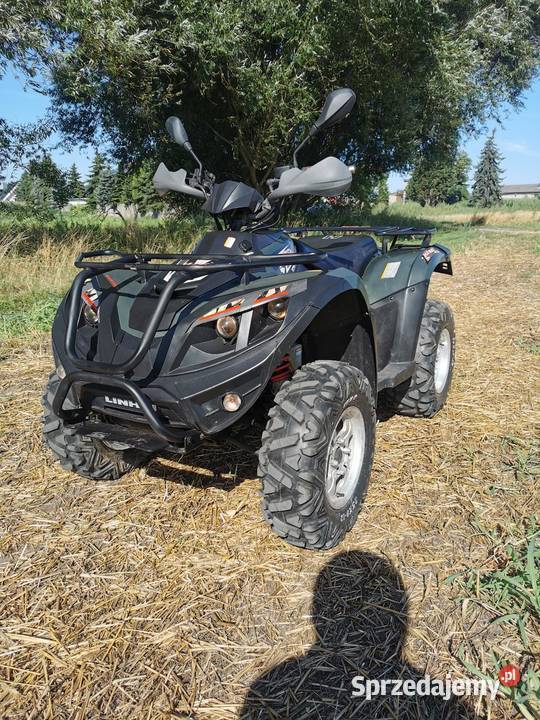 Quad Linhai 420 4X4 homologacja l7e hak 420cm3