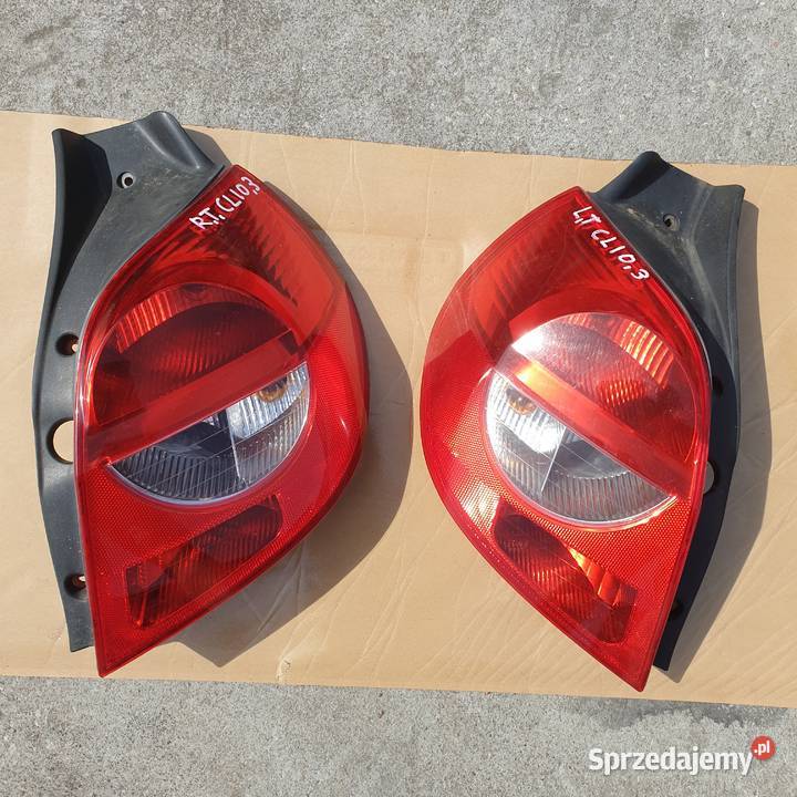 RENAULT CLIO III LAMPA LEWA PRAWA TYL 07R Łochowice