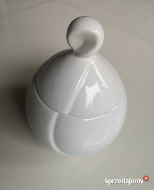 Bomboniera puzderko porcelanowa vintage Toruń