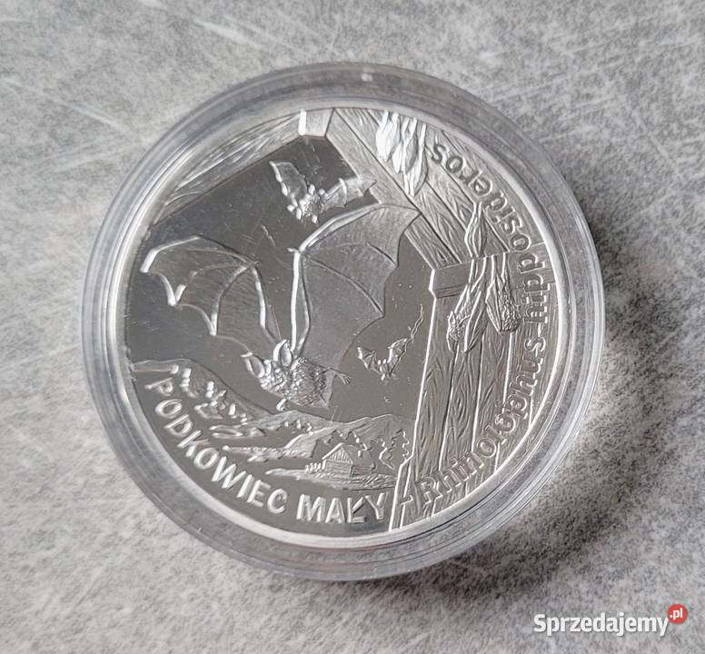 H5 POLSKA srebro 20 Złotych 2010 r Podkowiec Wola Kruszyńska