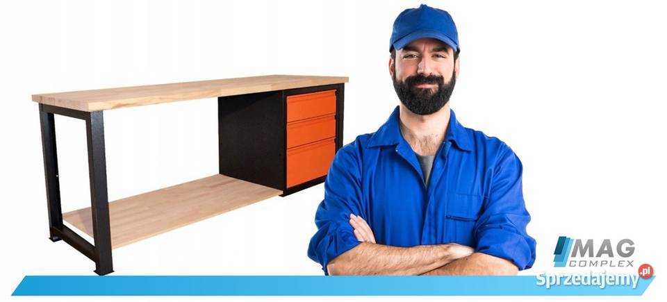 DUŻY STÓŁ WARSZTATOWY P2129 Roboczy Narzędziowy Stoły warsztatowe pomorskie Gdańsk