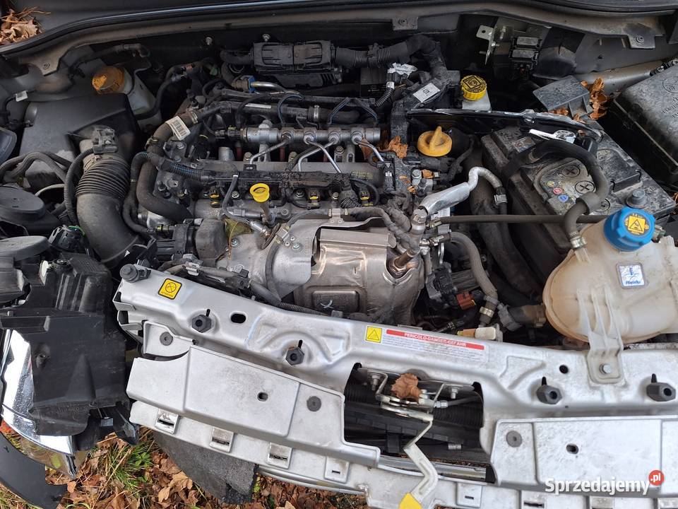 Fiat Doblo 16JTD uszkodzony mały przebieg 2023r śląskie