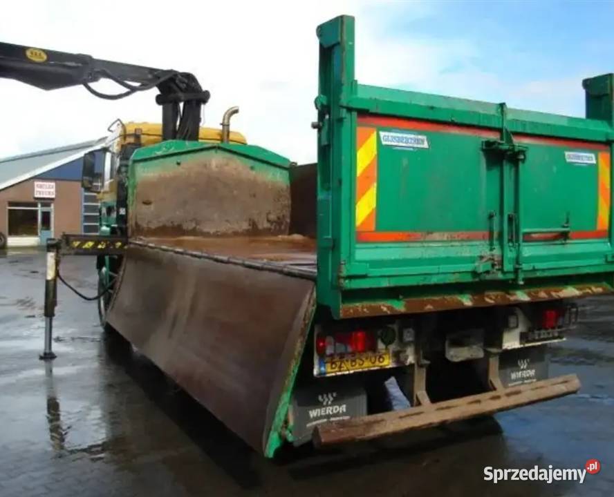 Wywrotka 6x6 bordmatic z dzwigiem Palfinger nie Warszawa