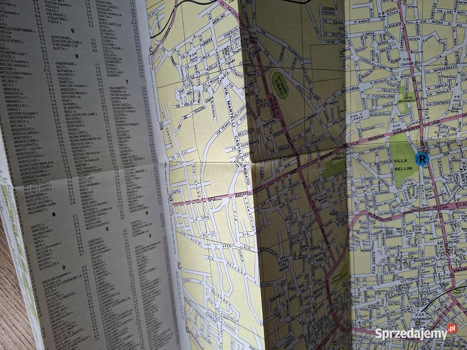 Catania Włochy Sycylia plan miasta Mapy i przewodniki Kraków