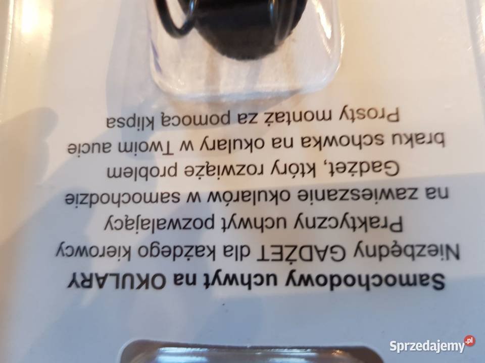 uchwyt samochodowy na okulary łapka rączka Kielce