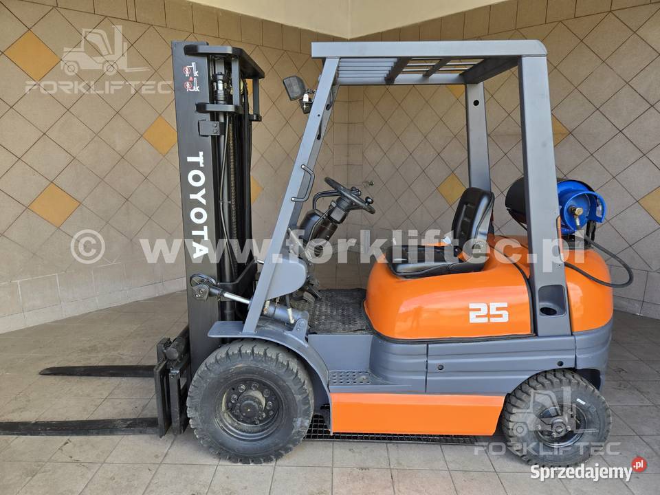 Wózek Widłowy TOYOTA 6FG25 Przesuw TOYOTA 6FGF25 śląskie Lędziny
