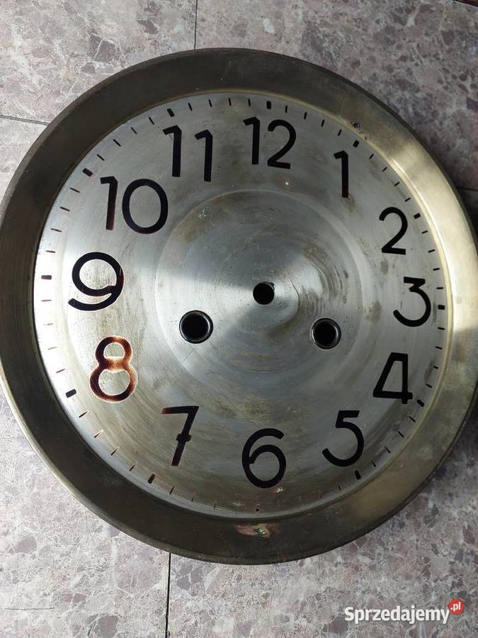 703 Tarcza starego zegara ściennego 205 56532mm Tczew