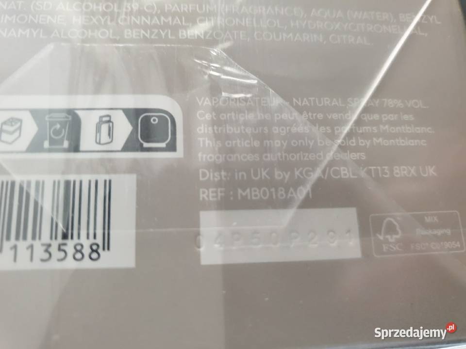 Montblanc Signature 90 ml Woda Perfumowana