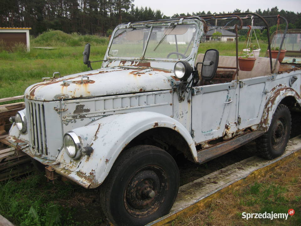 Gaz 69 z dokumentami Poznań