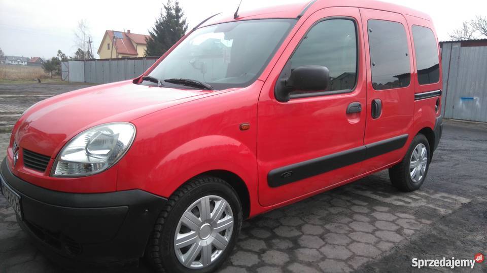 Sprzedam Renault Kangoo lift czerwony Cyców