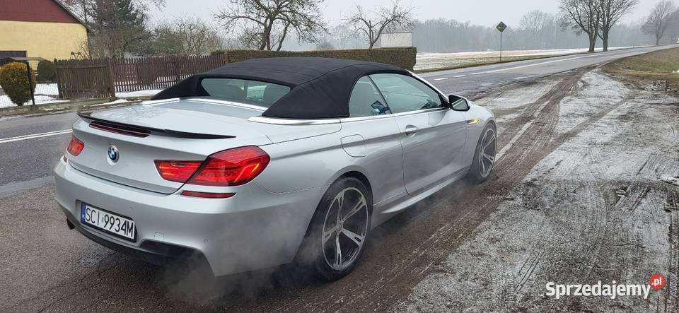 Bmw seria 6 640i cabrio felgi 20 stan Możliwa 3000cm3 śląskie Zbytków