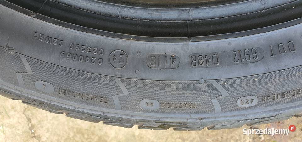 opony letnie Continental 25545 R20 świętokrzyskie Ostrowiec Świętokrzyski