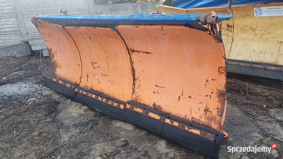 Pług do śniegu Schmidt skosowany odsnieżanie Złoczew