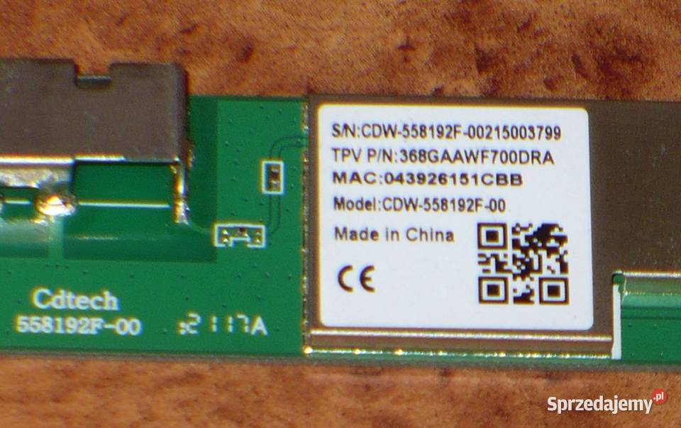 Moduł WiFi i Bluetooth TV Philips 50PUS7506