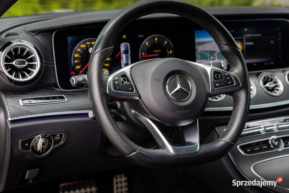Mercedes E 220 Salon Polska W213 2016 śląskie Tarnowskie Góry