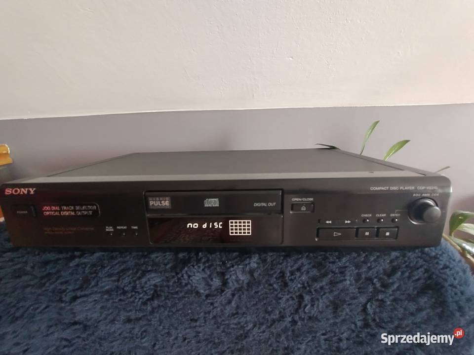Odtwarzacz CD Sony cdp xe 210 Odtwarzacze CD i MD Trzebuska