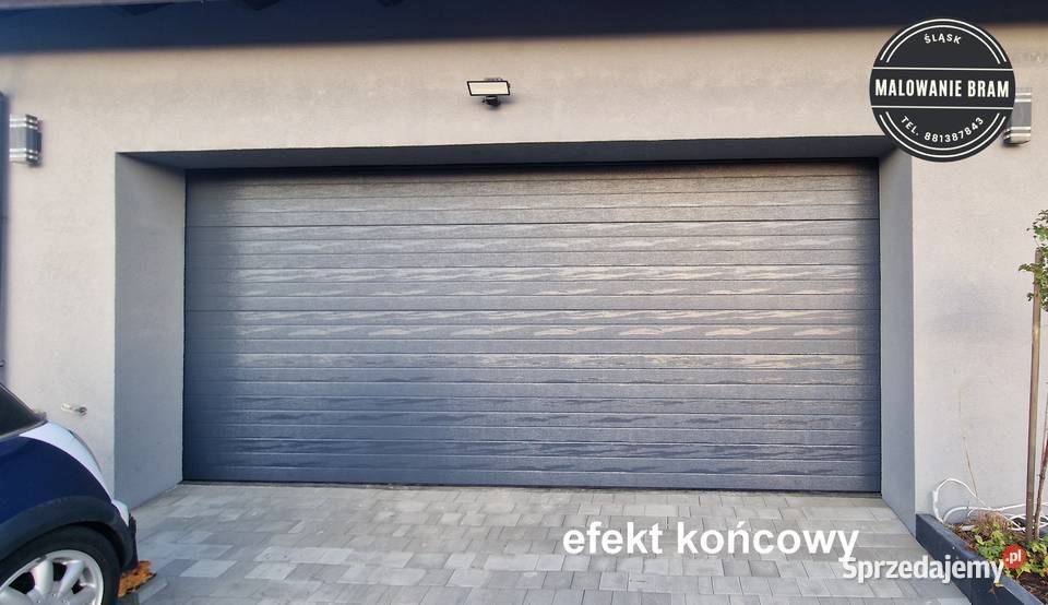 Panele BRAMA garażowa WYMIANA PŁASZCZA BRAMY Katowice sprzedam