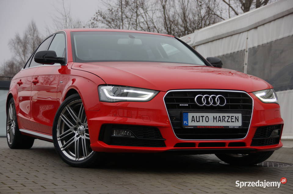 Audi A4 20 TDI CR 150 4x4 Lift SLine Navi Mały małopolskie Nowy Sącz sprzedam