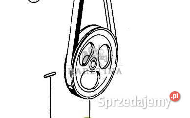 Claas Dominator 96 Koło Pasowe Napędu Rotora Jastrzębniki