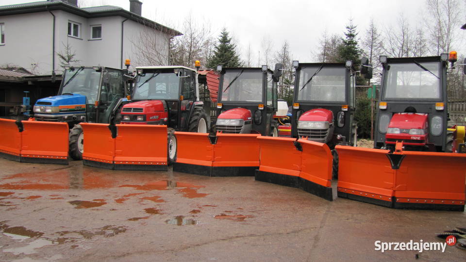Pług do śniegu V strzałka Kubota Yanmar Iseki Węgrów