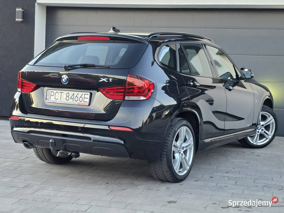 BMW X1 fabryczny M pakiet bezwypadkowy ALCANTARY Czarnków