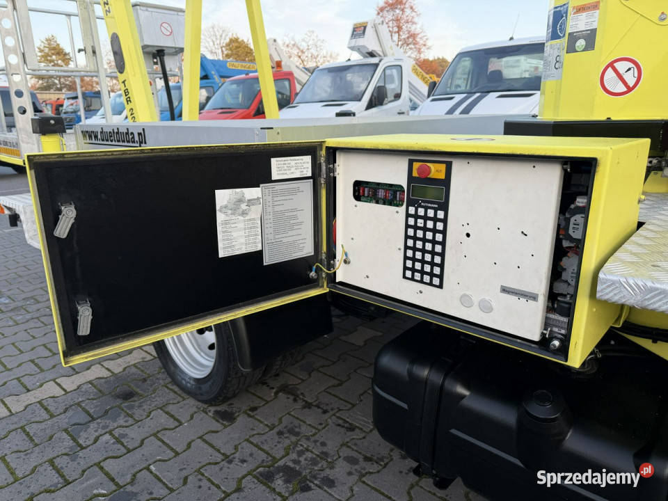 Nissan Cabstar Podnośnik Koszowy 22m RUTHMANN 136KM Widełki