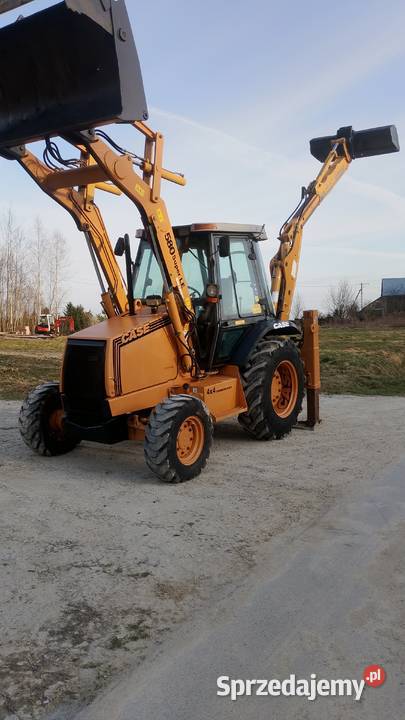 Koparkoładowarka case 580sle Motoryzacja Szerzyny