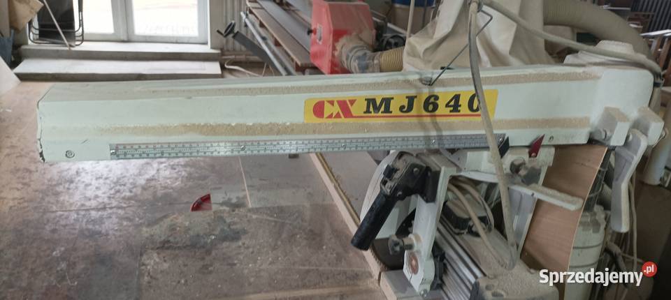 mało używana Piła radialna Junior CX MJ 640 MJ Nawojowa