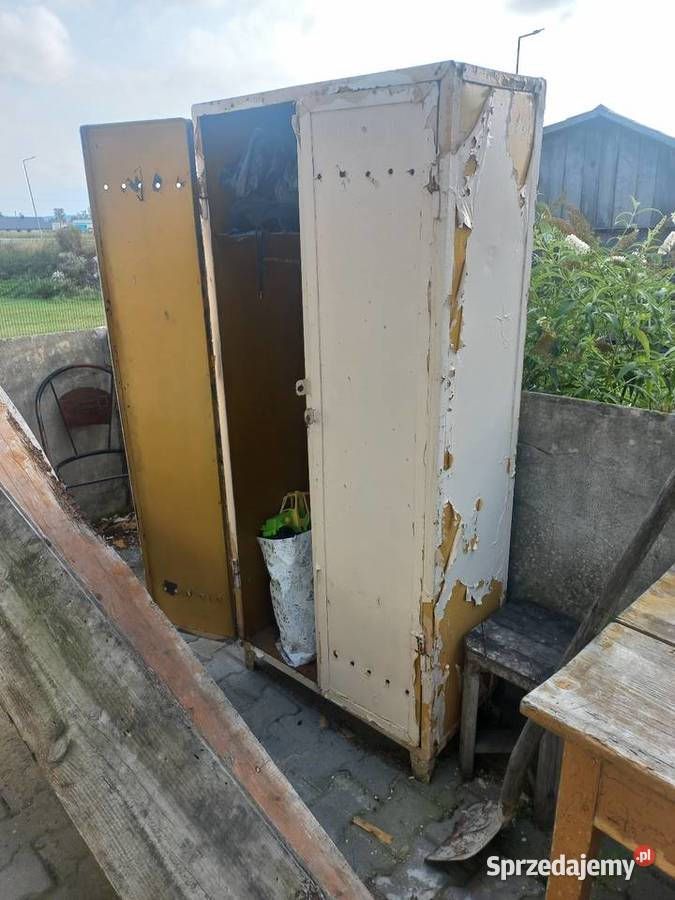 Szafki metalowe stare Pozostałe Nowy Dwór