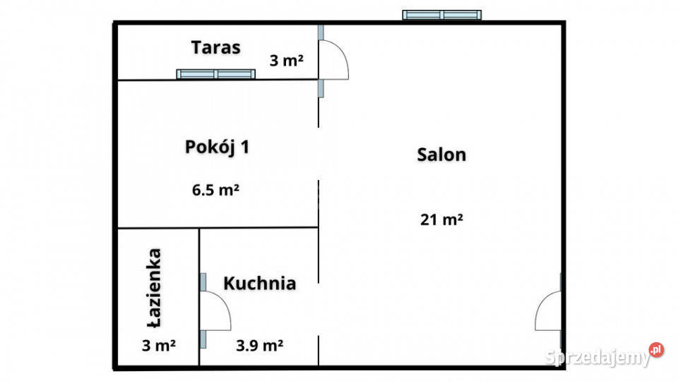 Kawalerka w centrum Białej Podlaskiej 344 m Biała Podlaska